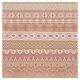 RRI Cardstock - Kraftastic Glitter Pink Trim