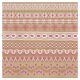 RRI Cardstock - Kraftastic Glitter Pink Trim