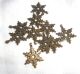 SRH Charm 5 Stück - Bronze Schneeflocke/Snowflake 22x20mm