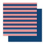 PEB Cardstock -  America the Beautiful Stars & Stripes