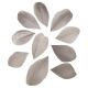 RYH Embellishment - Federn hellgrau geschnitten
