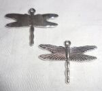 SRH Charm - Silver Dragonfly/Libelle 36 x 28 mm