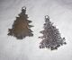 SRH Charm - Silver Christmas Tree/Weihnachtsbaum 42 x 70 mm