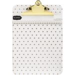 AMC Clipboard / Klemmbrett Gold Dot 9" x 12.5"