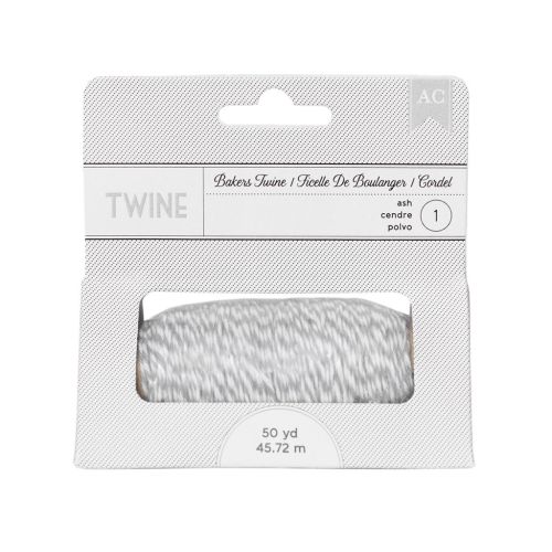 AMC Twine - Bakers Twine Ash 50 yds