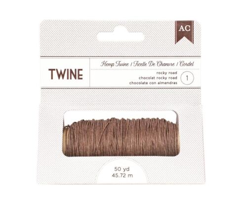 AMC Twine - Hemp Twine Rocky Road 50 yds