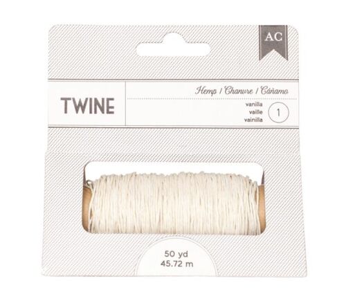 AMC Twine - Hemp Twine Vanilla 50 yds