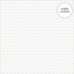 DDB Cardstock - Chevron Sugar Coated Lilywhite