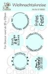 JMC Clear Stempel - Weihnachtskreise