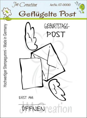 JMC Stempelgummi - Geflügelte Post