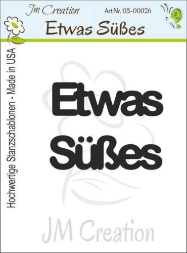 JMC Stanzschablone - Etwas Süßes