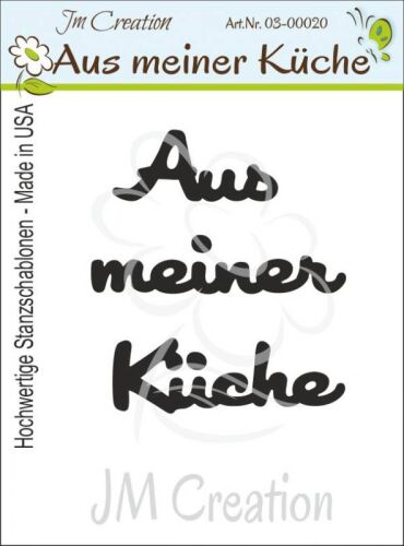 JMC Stanzschablone - Aus meiner Küche