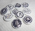 SRH Embellishments - Buttons/Knöpfe Nautical B/W