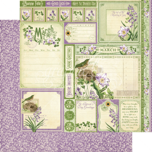 G45 Cardstock - Time to Flourish March