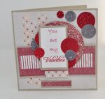 TRC A4 Glitter Cardstock - Wine