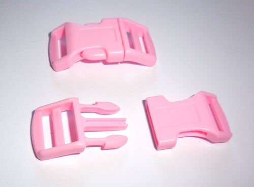 SRH Embellishments - Schnallen/Buckles Paracord 22 mm Rosa