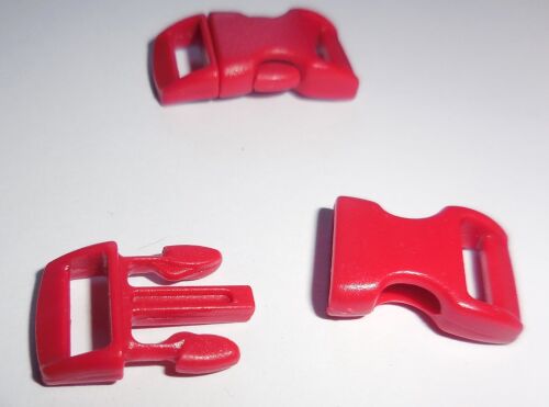 SRH Embellishments - Schnallen/Buckles Paracord 14 mm Dunkelrot