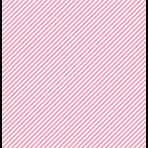 KSA Cardstock 12"x12" - Stars/Étoile-Rayure Pink