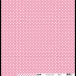 KSA Cardstock 12"x12" - Stars/Étoile-Rayure Pink