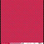 KSA Cardstock 12"x12" - Stars/Étoile-Rayure Red