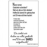 EFC Clear Stempel - Warum einen Gutschein schenken