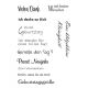 EFC Clear Stempel - Ich denke an Dich