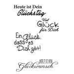 EFC Clear Stempel - Heute ist Dein Geburtstag