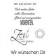 EFC Clear Stempel - Wir wünschen Dir