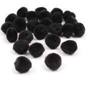 SRH Pompoms - Schwarz10 mm