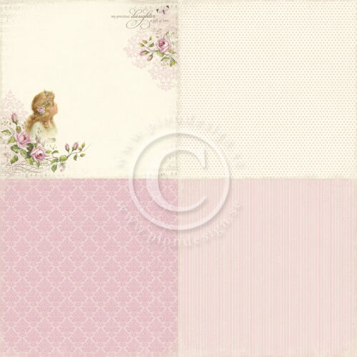 PIO Cardstock - My Precious Daughter 6x6" My Daughter