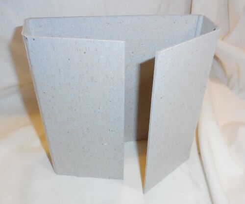 SRH Buchhülle/Einband Gatefold aus Graupappe 158x158x40 mm (HxBxT)