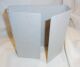 SRH Buchhülle/Einband Gatefold aus Graupappe 158x158x40 mm (HxBxT)