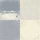 PIO Cardstock - Greetings from the North Pole 6x6" Midwinter Night
