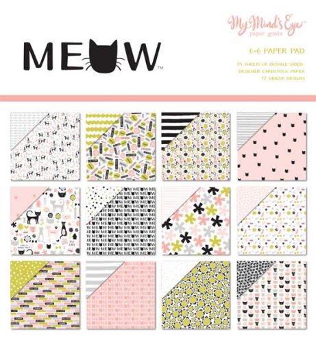 MYM Paper Pad 6x6 - Meow