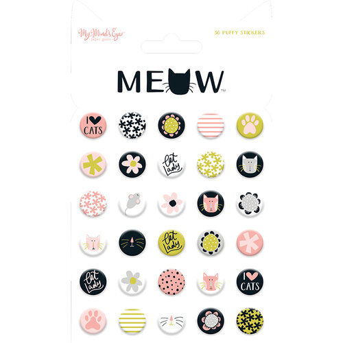 MYM Sticker - Puffy Sticker Meow