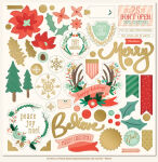 MYM Chipboard 12"x12" - Christmas on Market Street