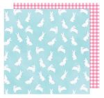 AMC Cardstock - Hello Spring Easter Bunny