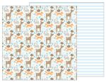 PEB Cardstock -  Lullaby Baby Boy Woodland