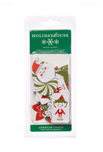 AMC Embellishment - Chipboard Shapes Christmas
