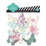 HSW Embellishment - Hello Today Clear Shapes Butterflies