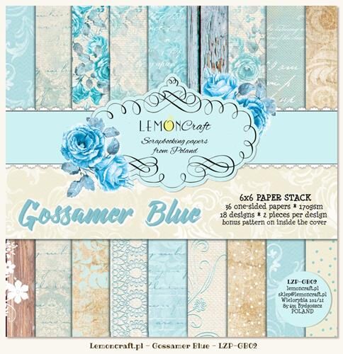 SCB Paper Pack 6x6 - Gossamer Blue