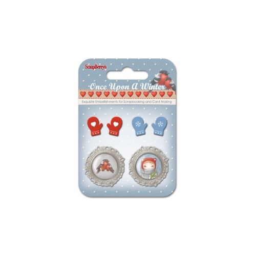 SCB Embellishments - Metal Elements Once upon a Winter
