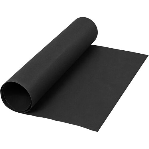 CCH Lederimitat Papier - Schwarz 50 x 100 cm