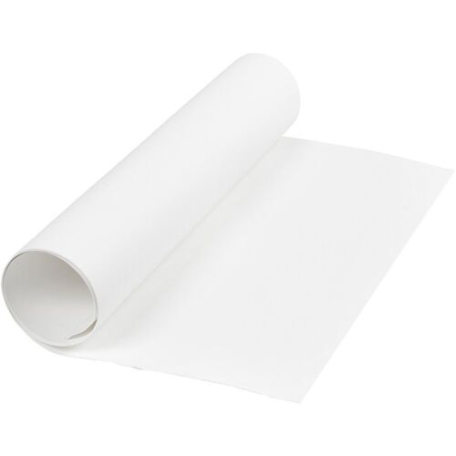 CCH Lederimitat Papier - Weiss 50 x 100 cm