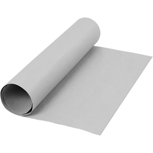 CCH Lederimitat Papier - Grau 50 x 100 cm
