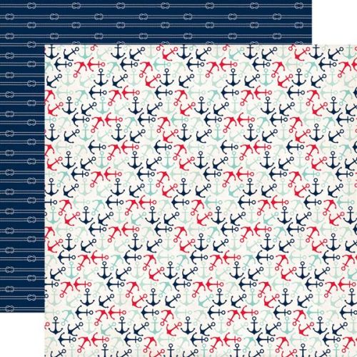 CTB Cardstock - Ahoy There Anchors Away