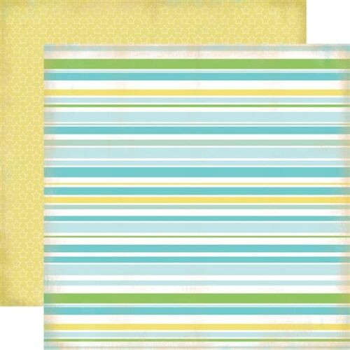 CTB Cardstock - Baby Mine Boy Stripes