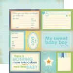 CTB Cardstock - Baby Mine Boy Sweet Baby