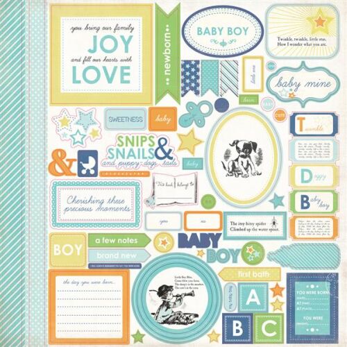CTB Sticker 12x12" - Baby Mine Boy