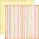 CTB Cardstock - Baby Mine Girl Stripes